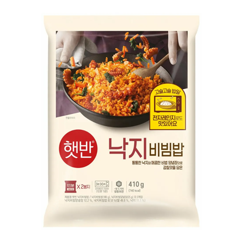 CJ)햇반쿡반낙지비빔밥 410g